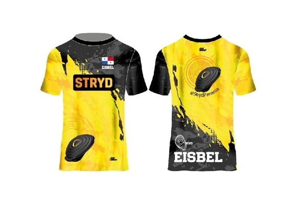 Con Manga Amarillo y Negro 
